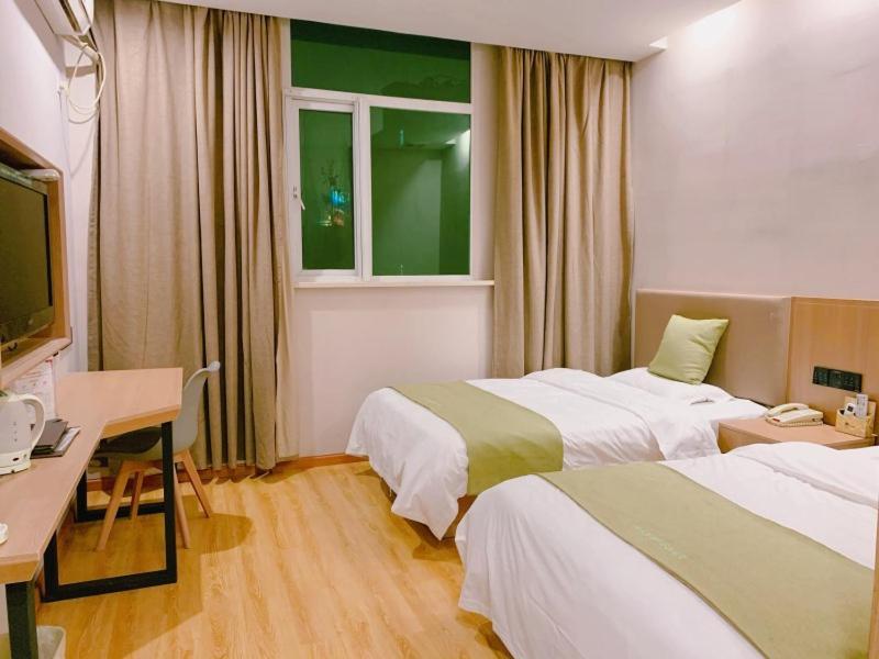 Greentree Inn Cixi Suntang North Road Hotel Hejiao Eksteriør bilde